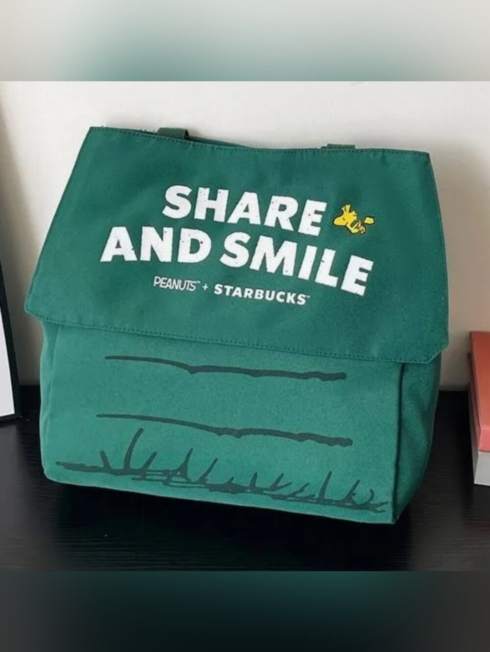 Snoopy X Starbucks Collab House Tote - Picture 2 of 2